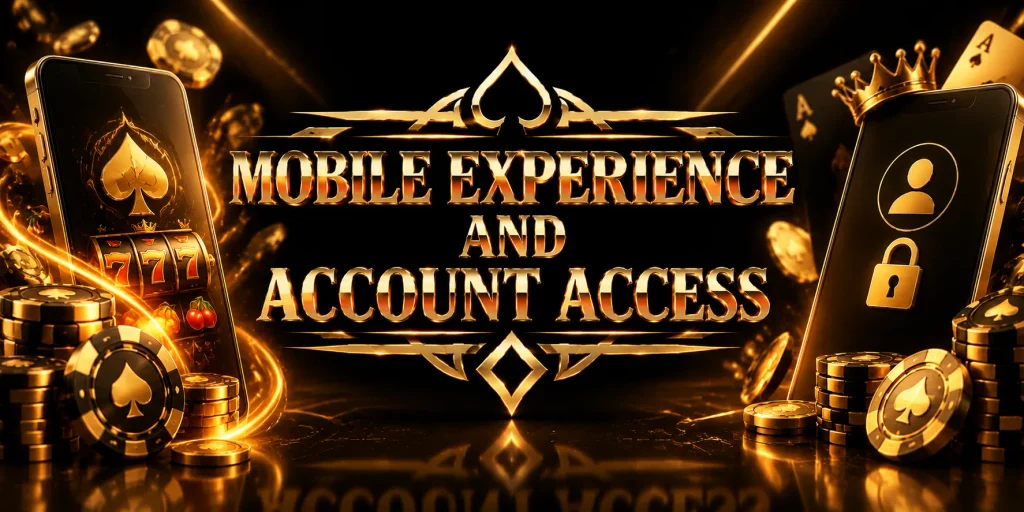 Mobile Experience And Account Access