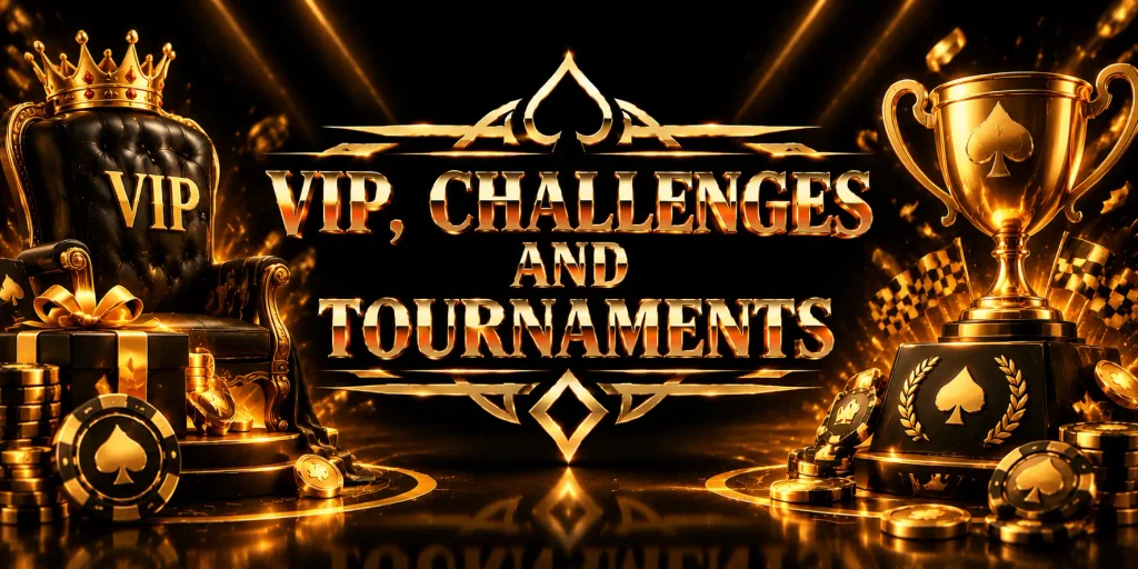 VIP, Challenges And Tournaments