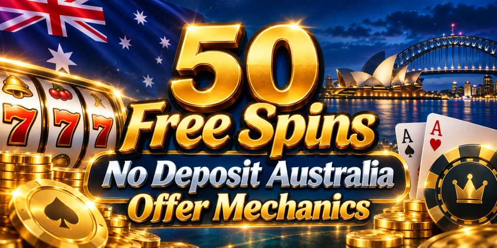 50 Free Spins No Deposit Australia Offer Mechanics