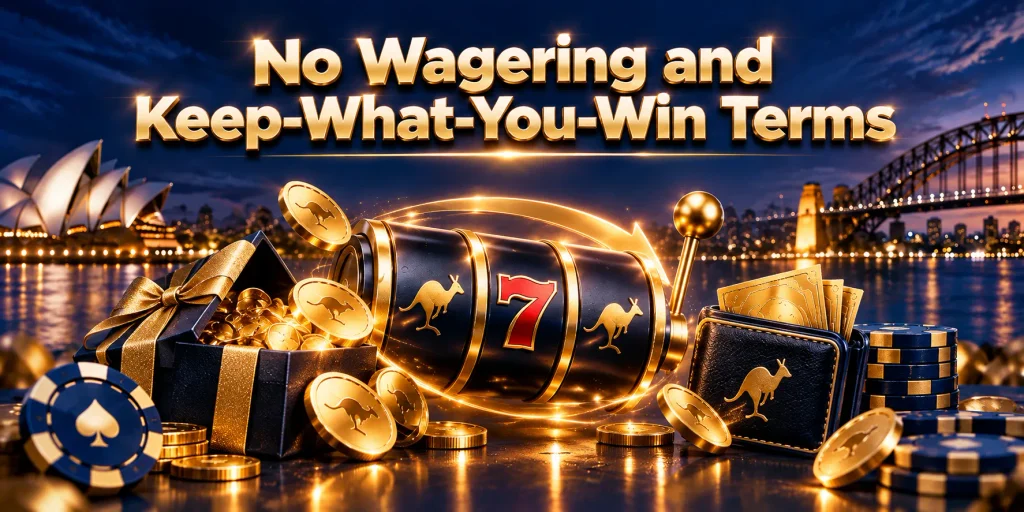 No Wagering and Keep-What-You-Win Terms